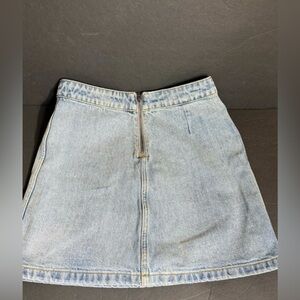 Aritzia Wilfred Free Mini Denim Skirt Size 0